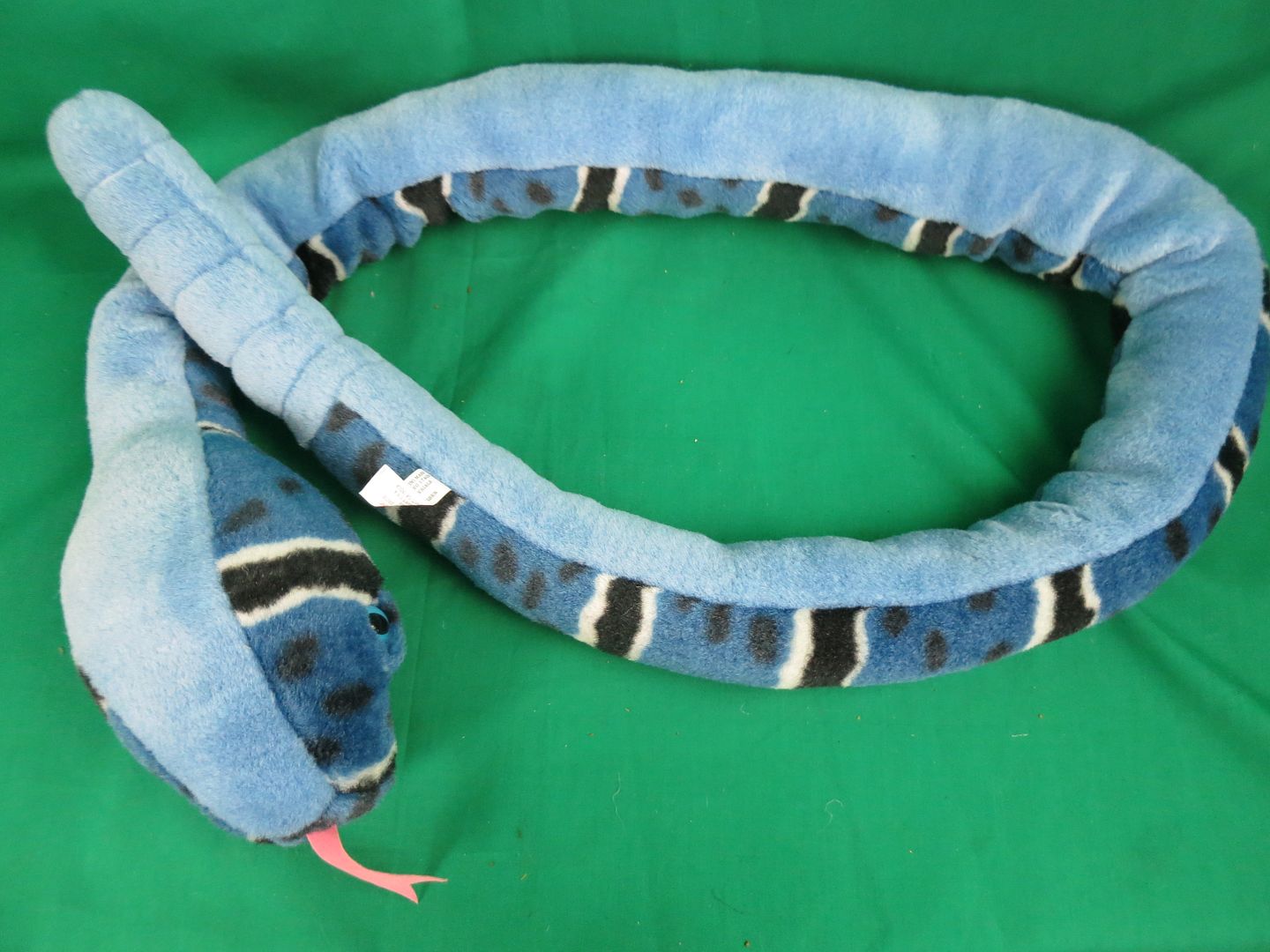 large stuffed snake